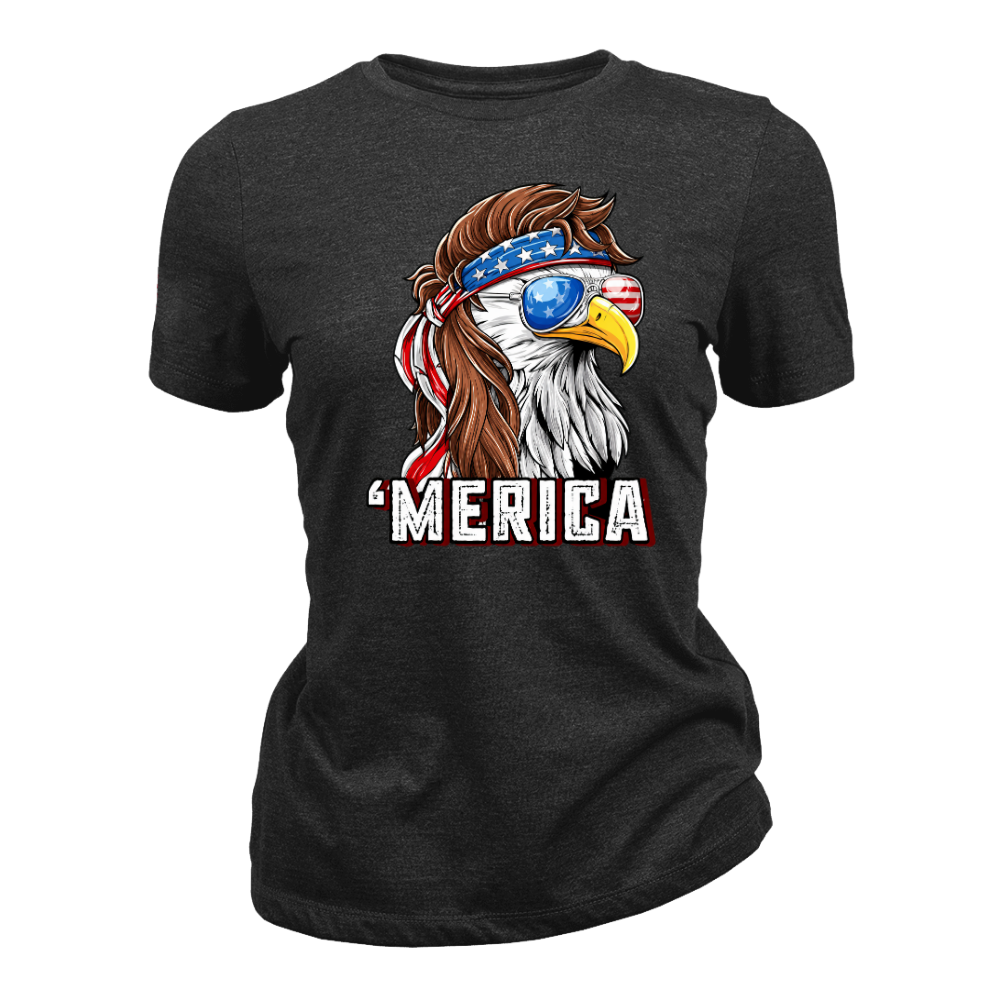 Merica Eagle Patriotic - Women T-Shirt
