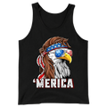 Merica Eagle Patriotic - Tank Top