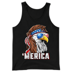 Merica Eagle Patriotic - Tank Top