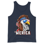 Merica Eagle Patriotic - Tank Top
