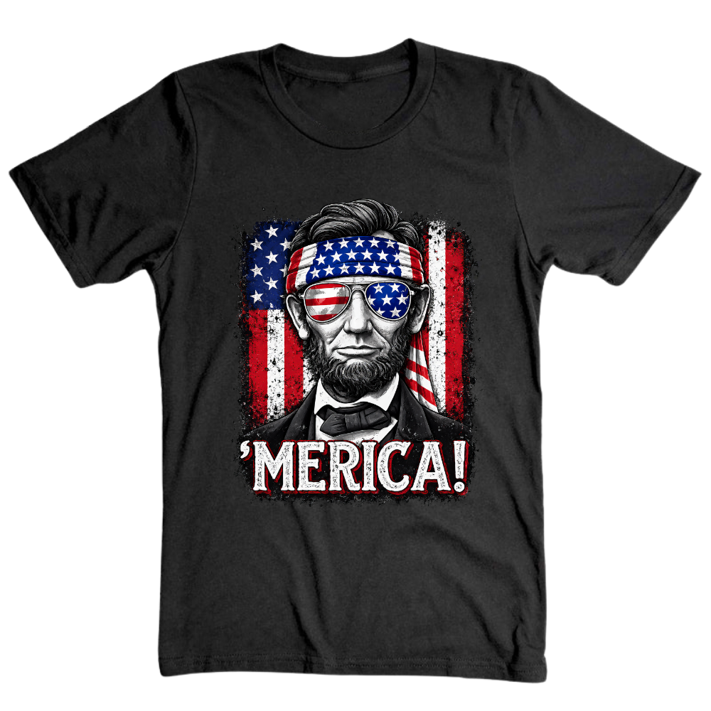 Merica Lincoln - T-Shirt