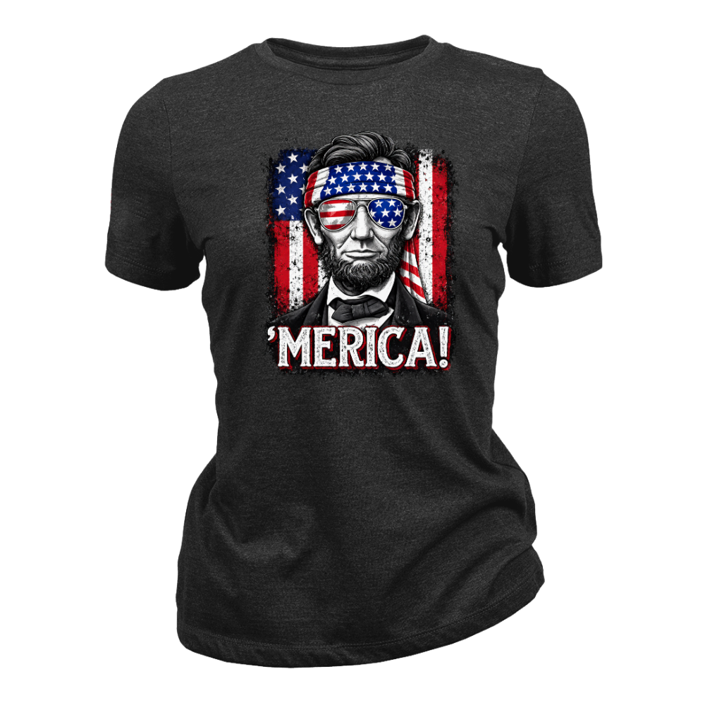 Merica Lincoln - Women T-Shirt
