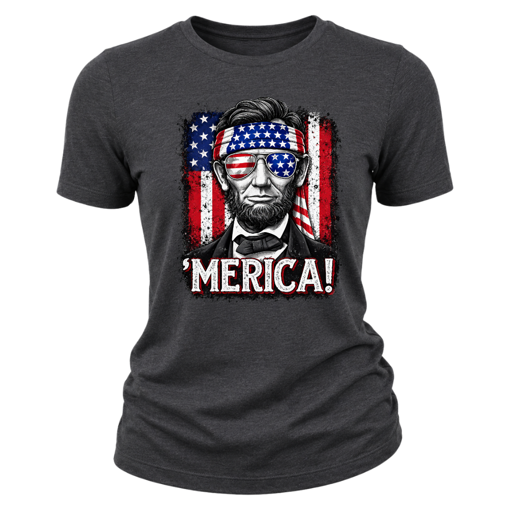 Merica Lincoln - Women T-Shirt