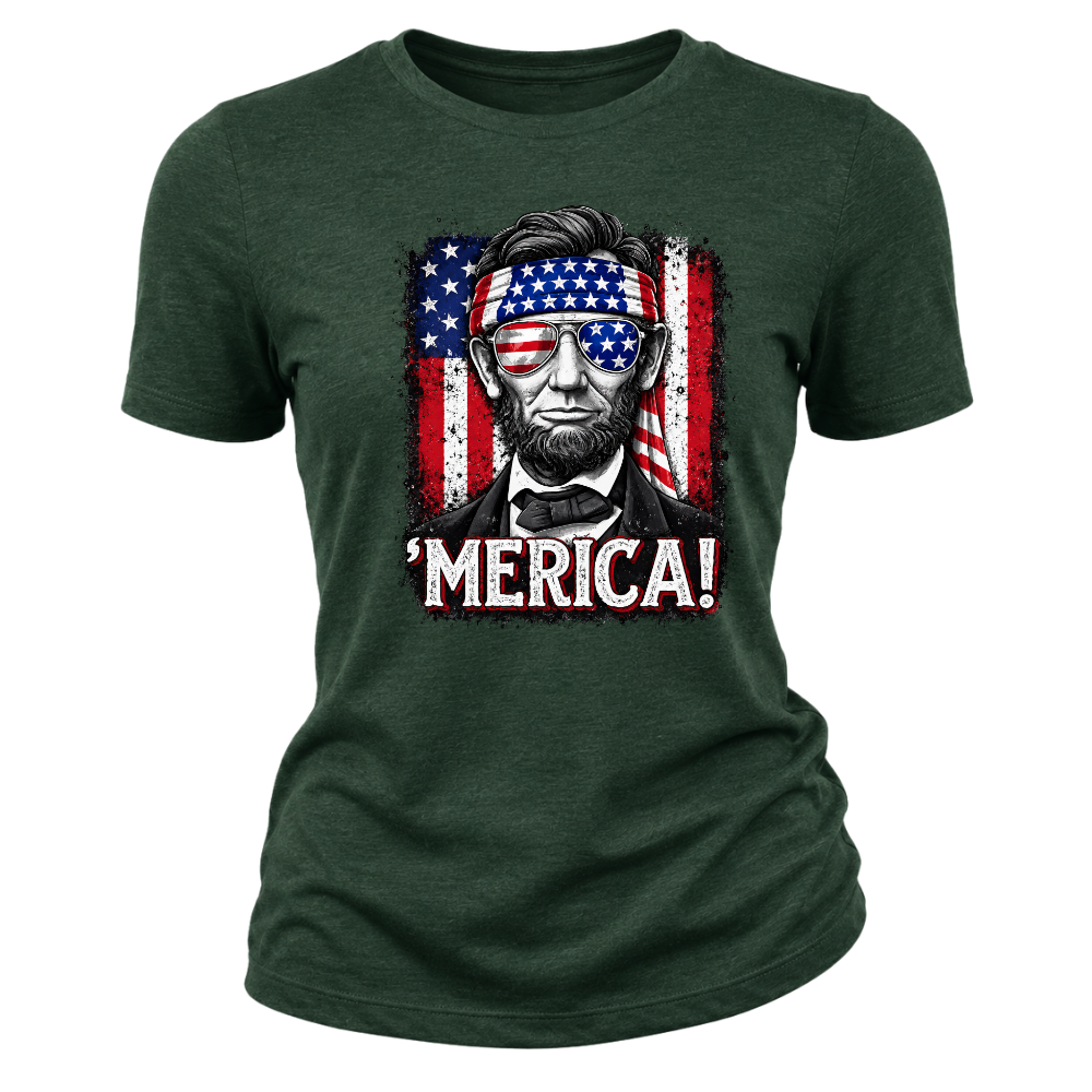 Merica Lincoln - Women T-Shirt