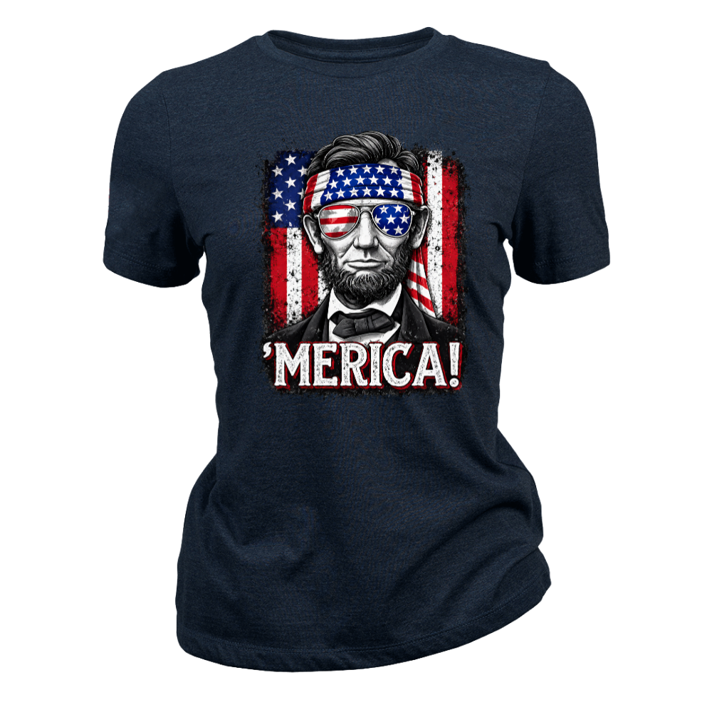 Merica Lincoln - Women T-Shirt