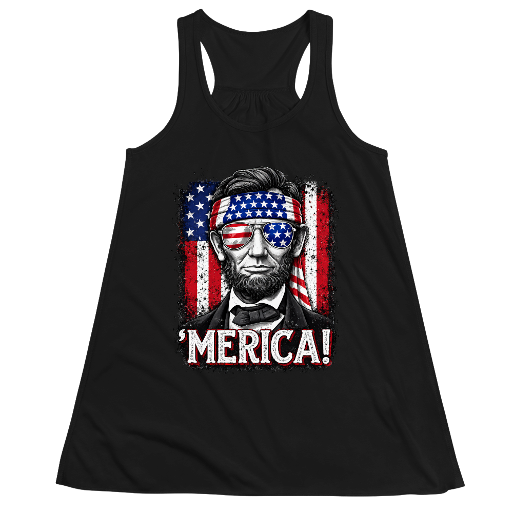 Merica Lincoln - Women Tank Top