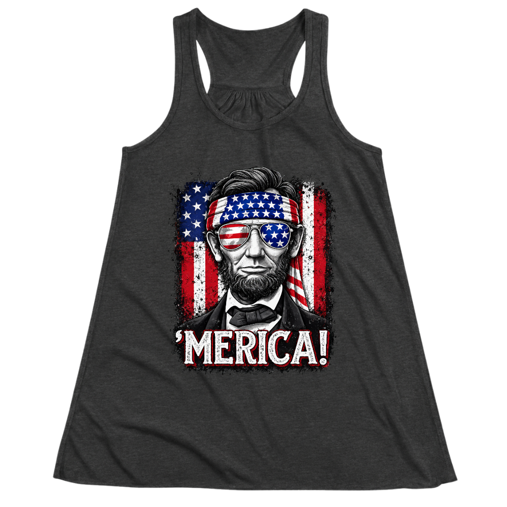 Merica Lincoln - Women Tank Top