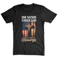 One Nation Under God 250 Years America Blessing - T-Shirt