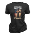 One Nation Under God 250 Years America Blessing - Women T-Shirt