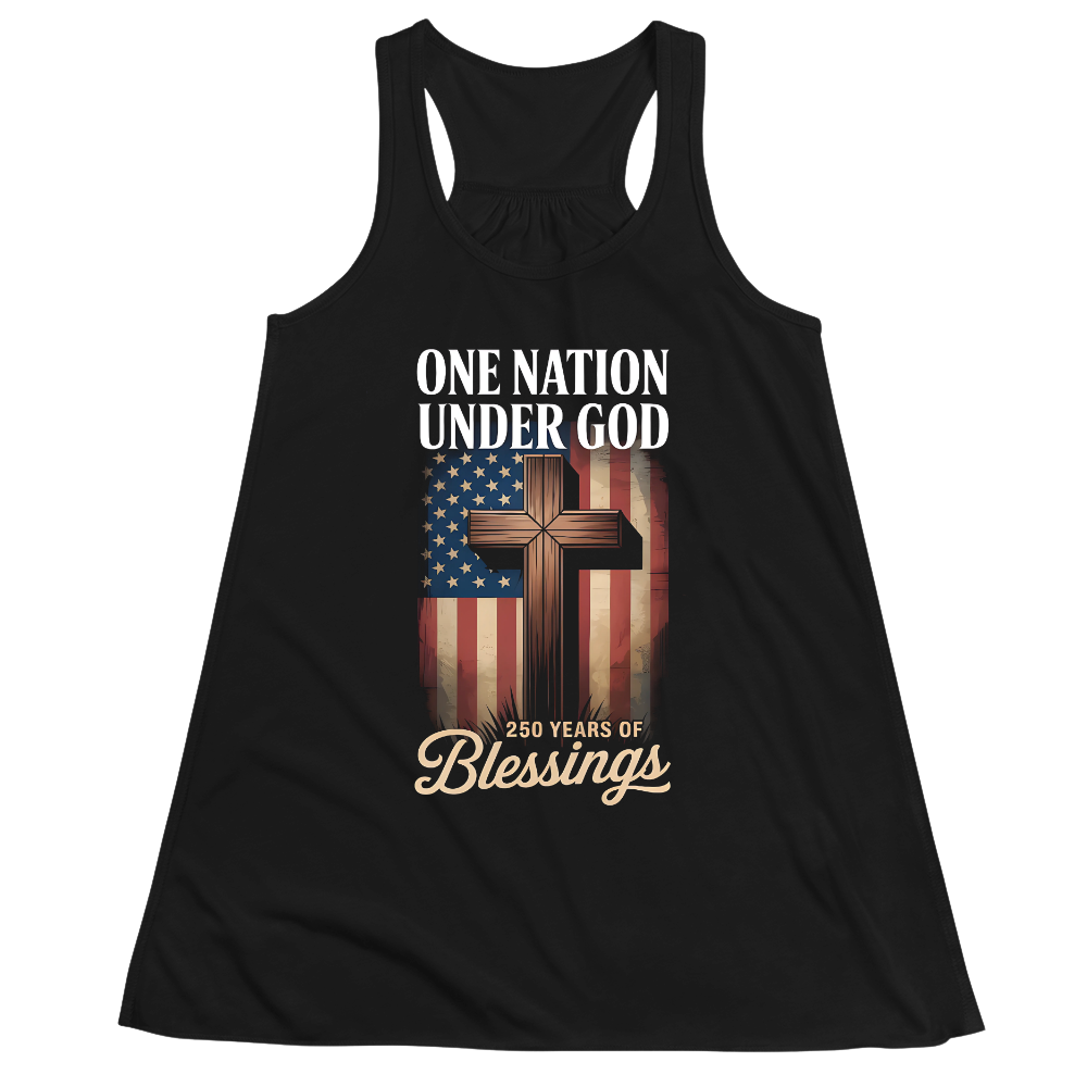 One Nation Under God 250 Years America Blessing - Women Tank Top