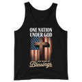 One Nation Under God 250 Years America Blessing - Tank Top