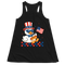 Patriotic Duck Funny 4th Of July USA Flag - Women Tank Top