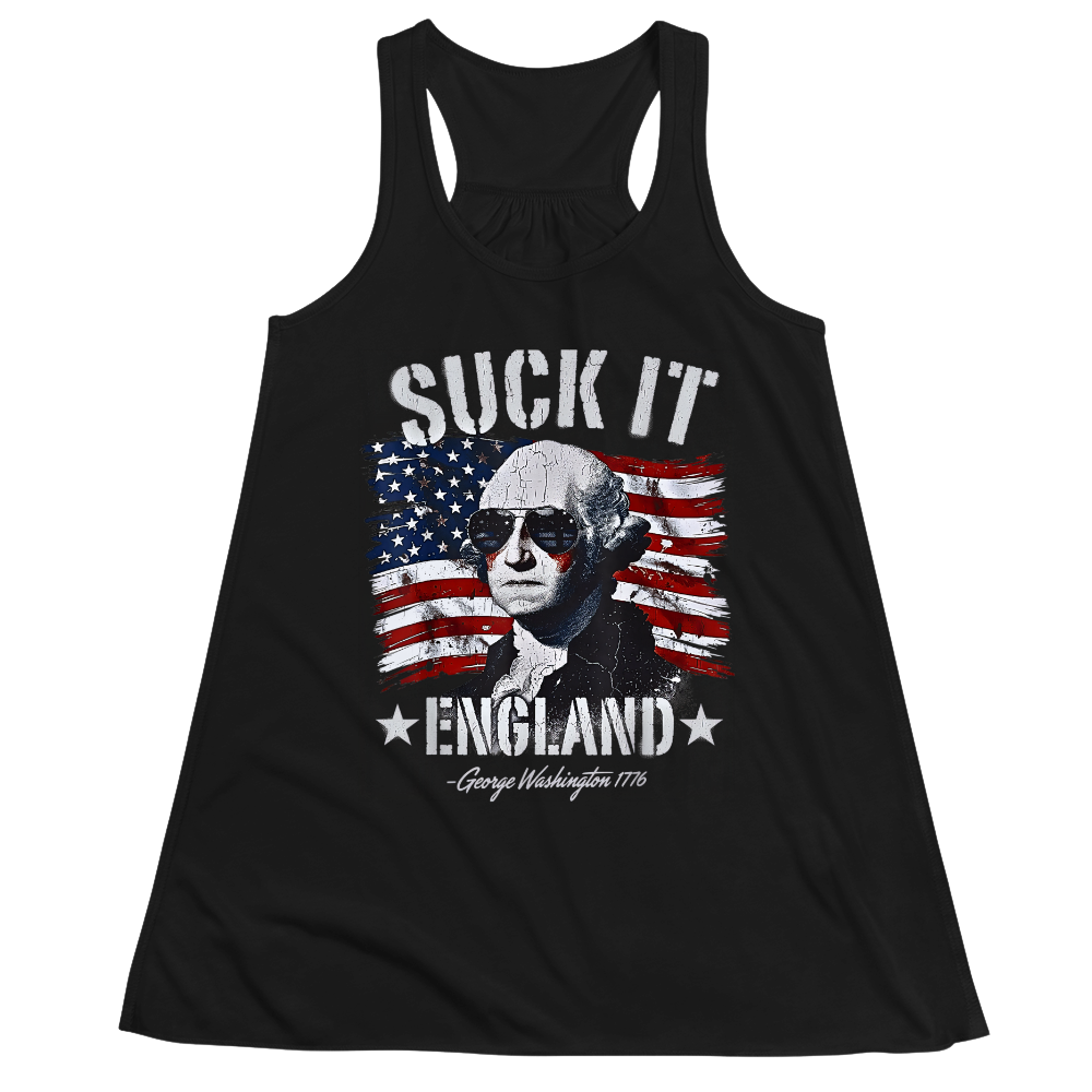 Suck It England George Washington 1776 - Women Tank Top