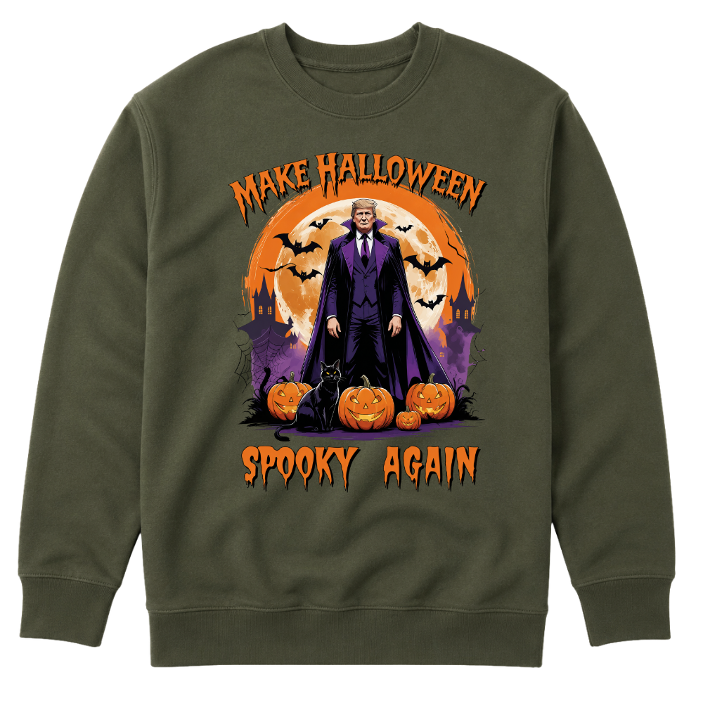 Trump Halloween Spooky Again Vampire - Sweater