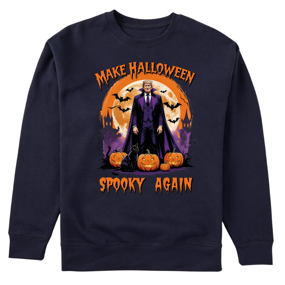 Trump Halloween Spooky Again Vampire - Sweater