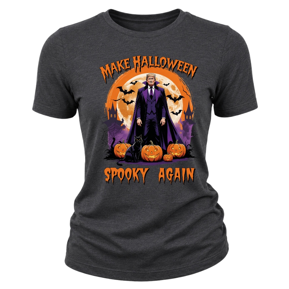 Trump Halloween Spooky Again Vampire - Women T-Shirt