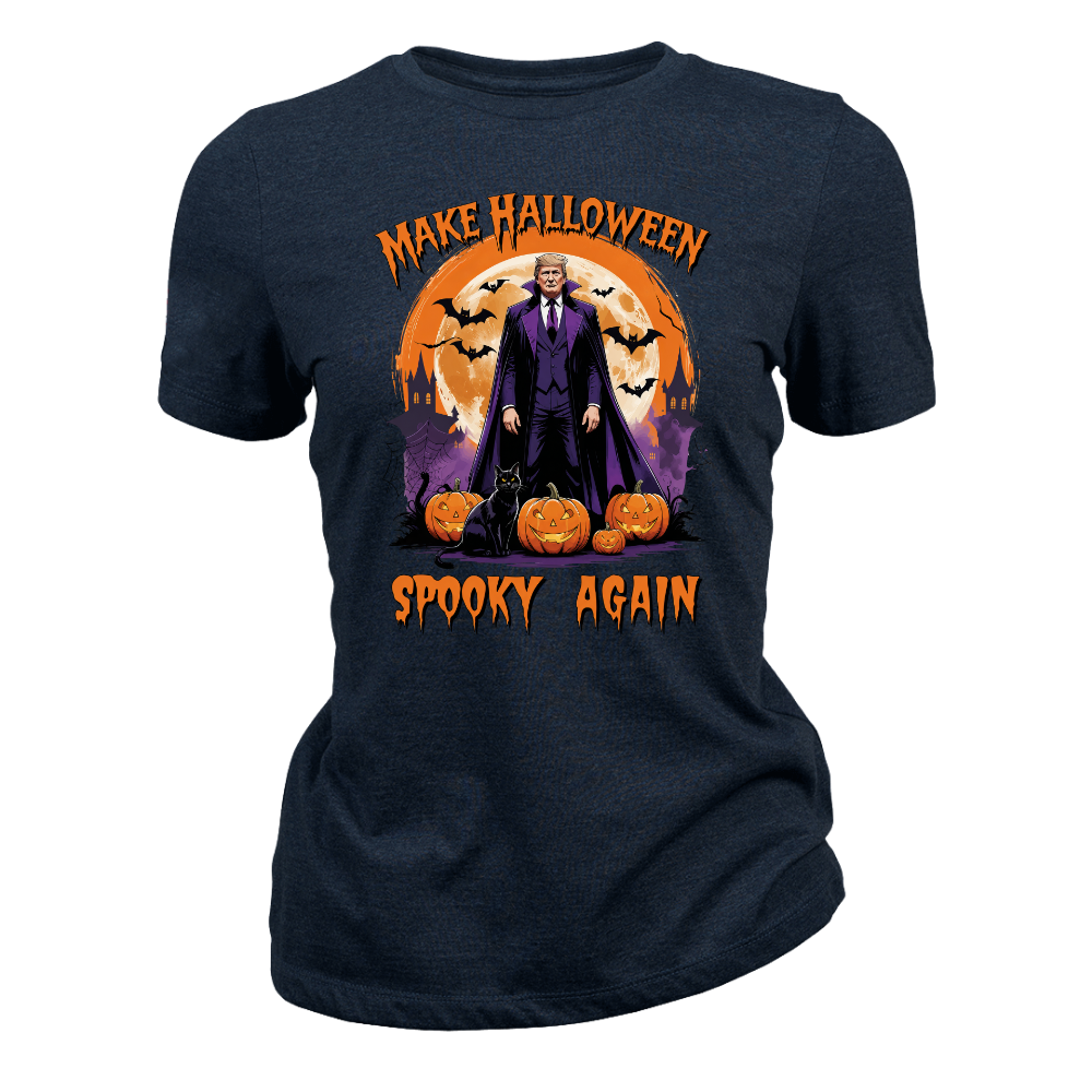 Trump Halloween Spooky Again Vampire - Women T-Shirt