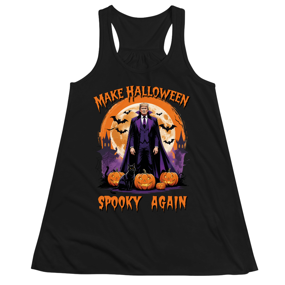 Trump Halloween Spooky Again Vampire - Women Tank Top