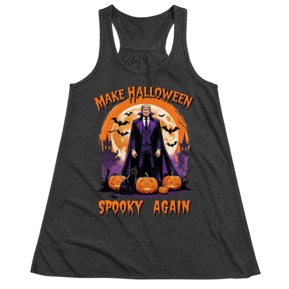 Trump Halloween Spooky Again Vampire - Women Tank Top