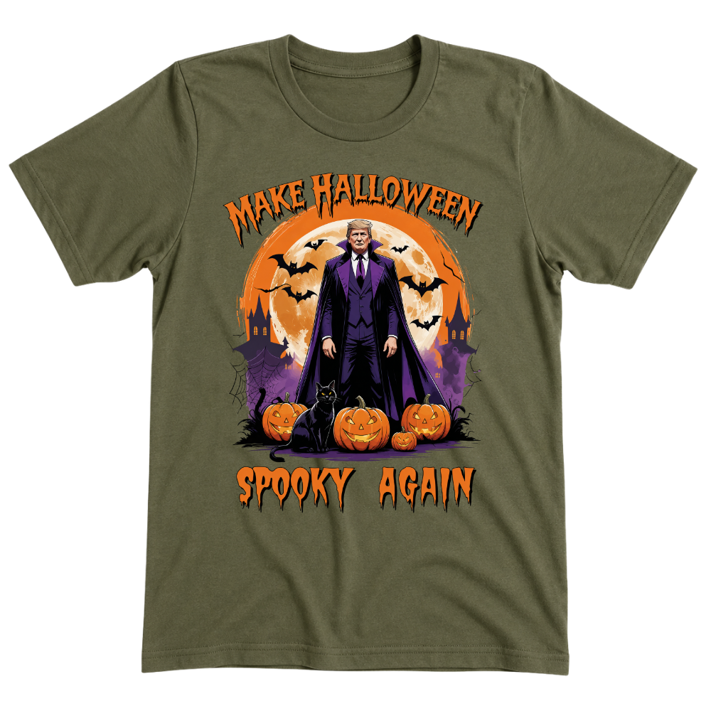 Trump Halloween Spooky Again Vampire- T-Shirt