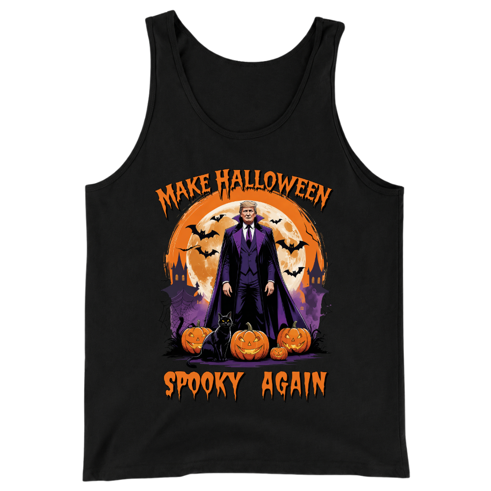 Trump Halloween Spooky Again Vampire - Tank Top