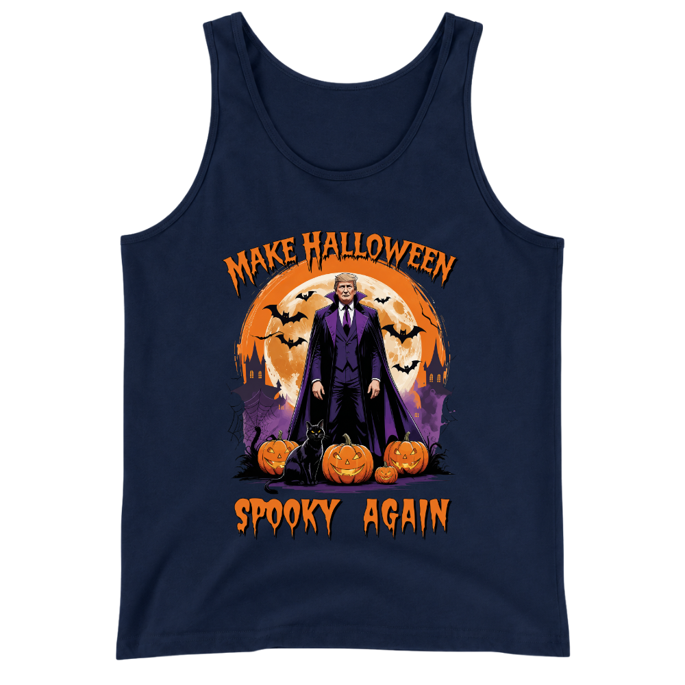Trump Halloween Spooky Again Vampire - Tank Top