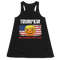 Trumpkin American Flag Halloween - Women Tank Top