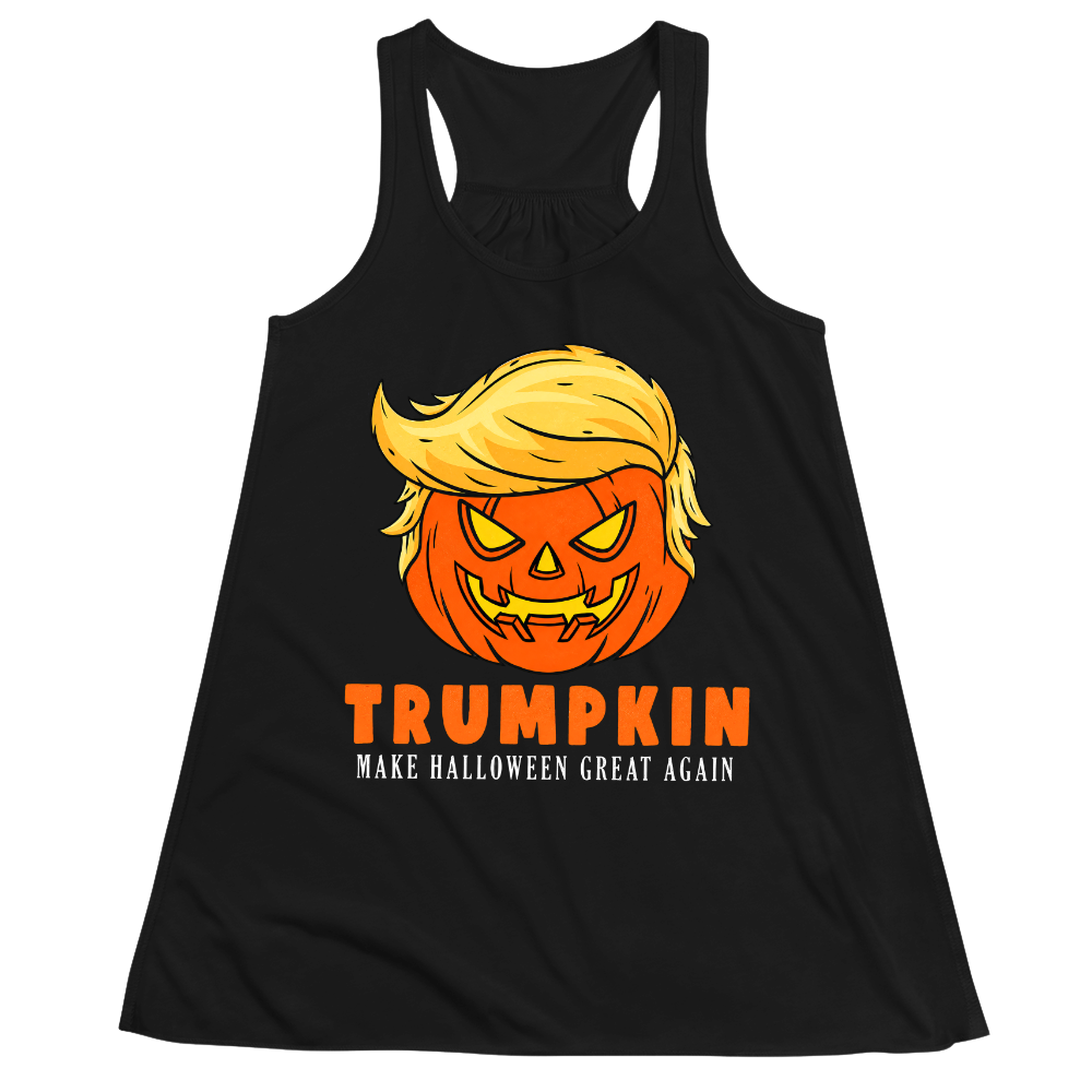 Trumpkin Halloween Make Halloween Great Again - Women Tank Top