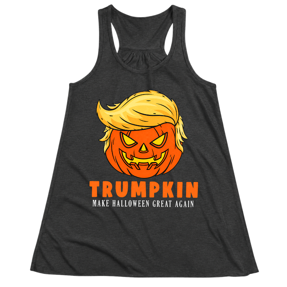 Trumpkin Halloween Make Halloween Great Again - Women Tank Top