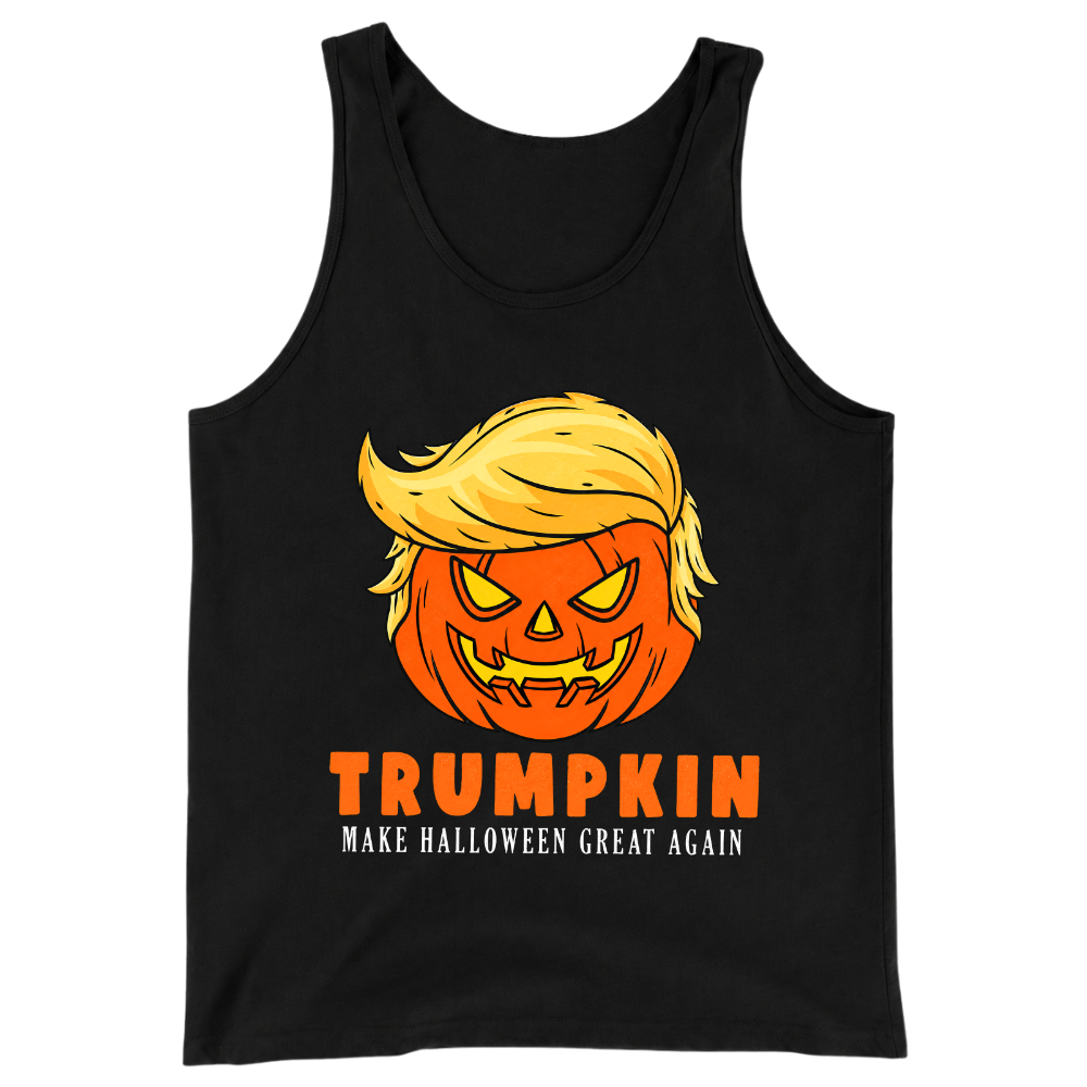 Trumpkin Halloween Make Halloween Great Again - Tank Top