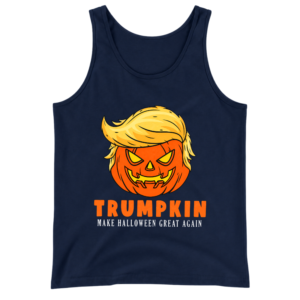Trumpkin Halloween Make Halloween Great Again - Tank Top