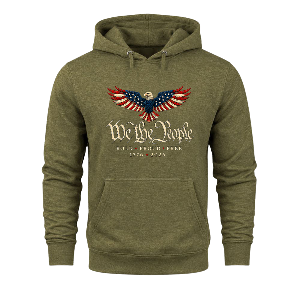 We The People Patriotic Eagle America 250th Anniversary - Hoodie