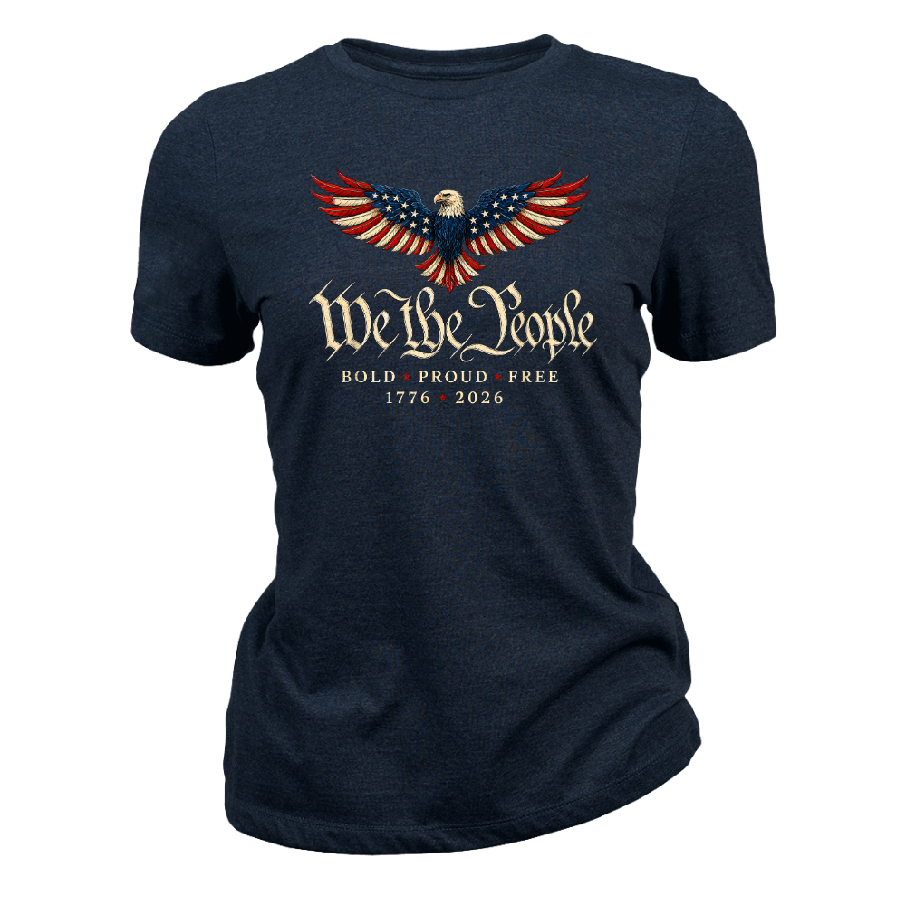 We The People Patriotic Eagle America 250th Anniversary - Women T-Shirt
