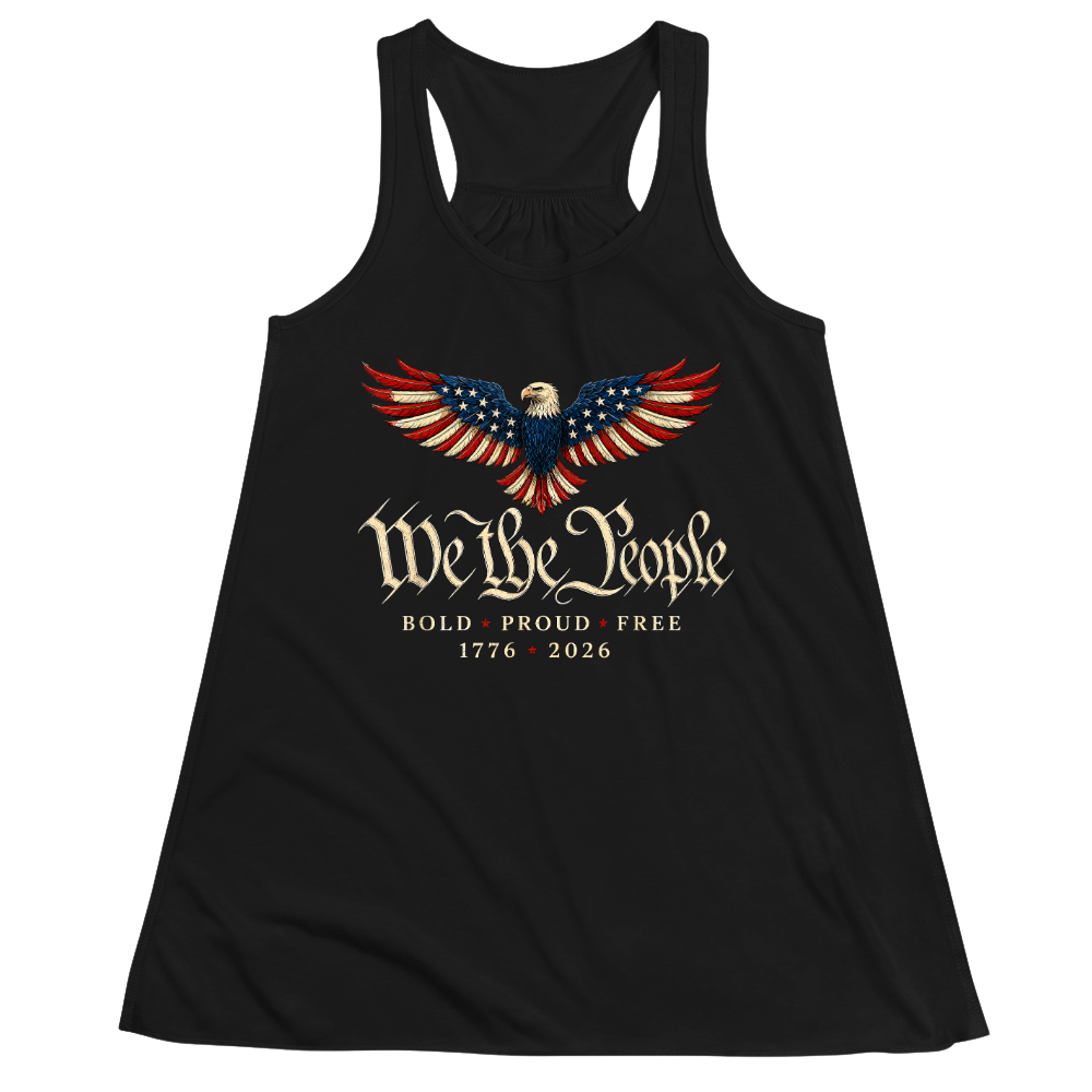 We The People Patriotic Eagle America 250th Anniversary - Women Tank Top