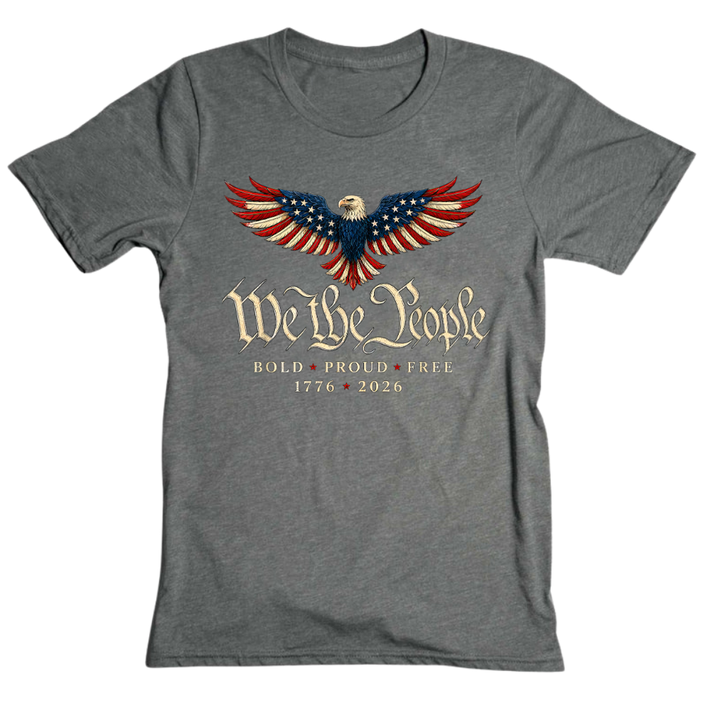 We The People Patriotic Eagle America 250th Anniversary - T-Shirt