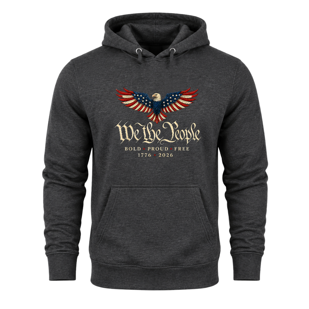 We The People Patriotic Eagle America 250th Anniversary - Hoodie