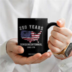 250 Years Semiquincentennial Mug USA Flag Patriotic